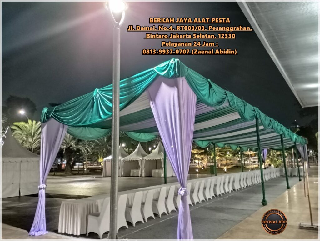 SEWA TENDA PASEBAN SENEN JAKARTA PUSAT