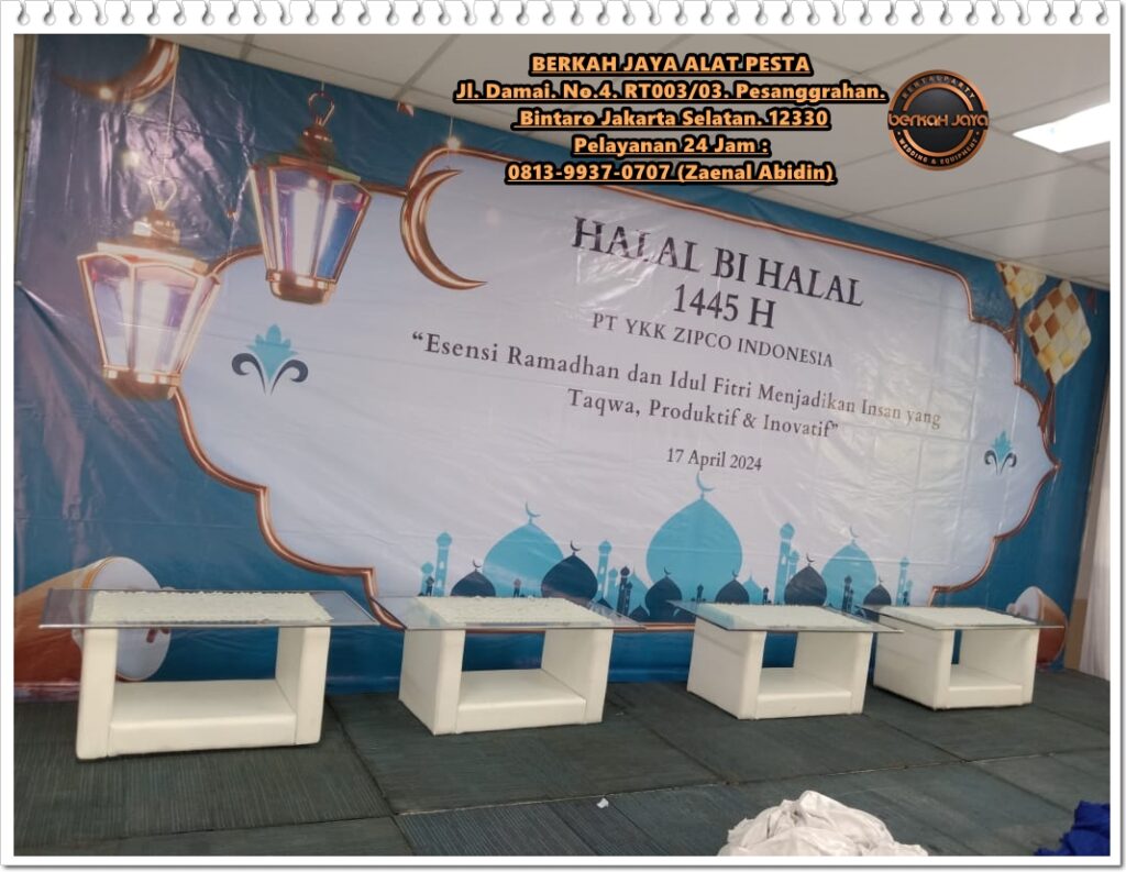 Jasa Sewa Meja VIP Kaca Area Kramat Jati Jakarta Timur