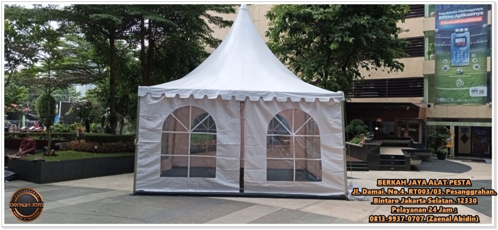 Sewa Tenda Posko Mudik 2024 Bintaro Pesanggrahan Jakarta Selatan