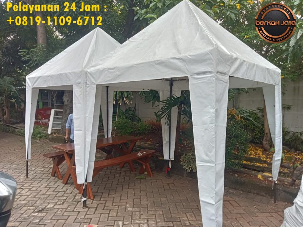 Menyewakan Tenda Cafe Atau Bazar Siap Seting Wilayah Pegangsaan