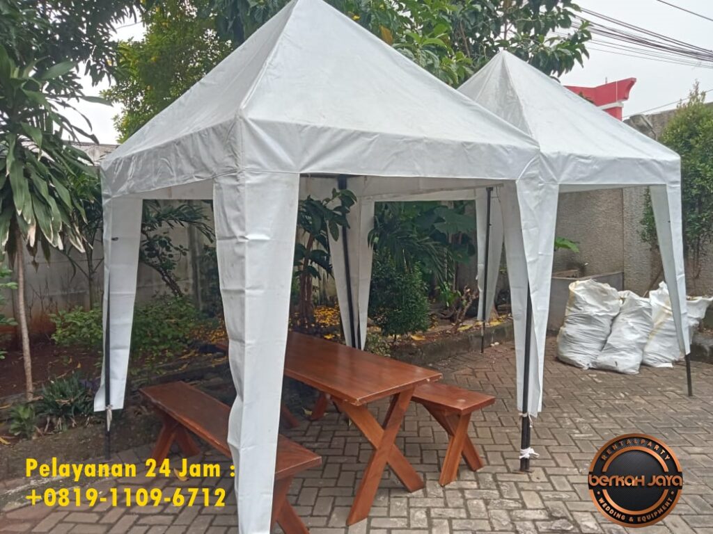 Menyewakan Tenda Cafe Atau Bazar Siap Seting Wilayah Pegangsaan