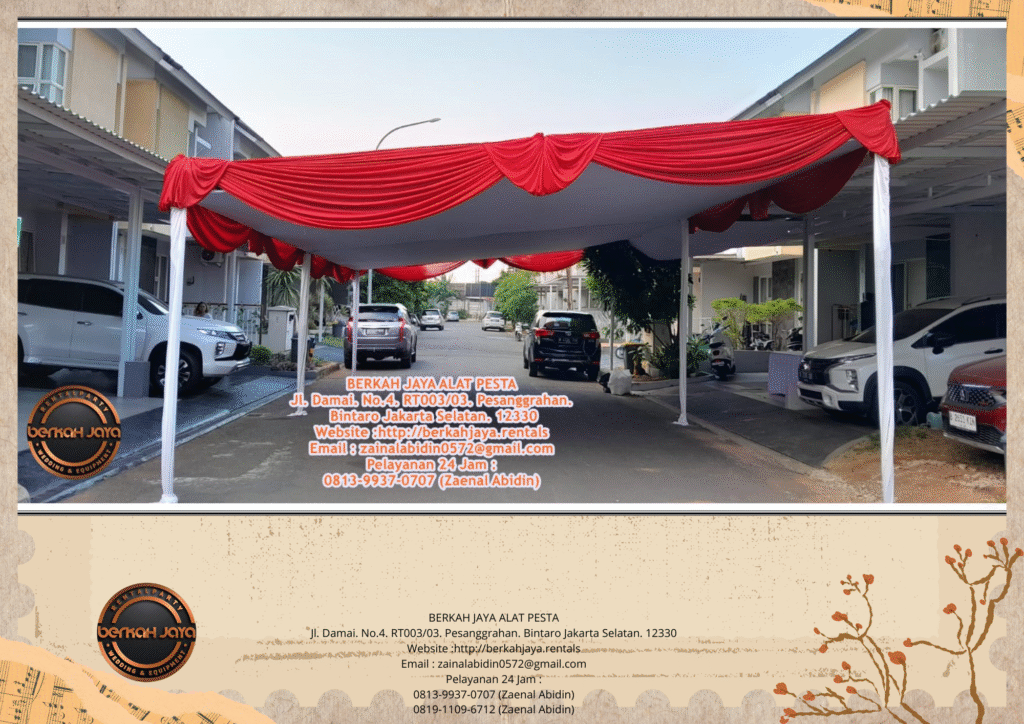 Jasa Rental Tenda Plafon Dan Tenda Bazar 2x2m Jakarta