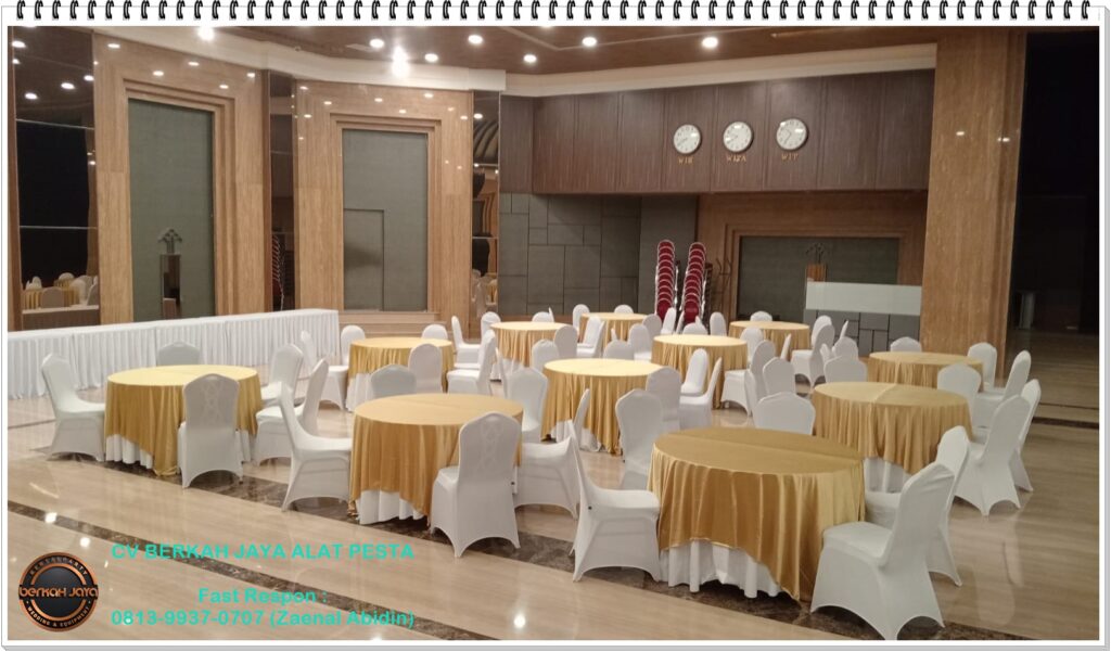 Rental Meja Bundar Atau Bulat Aneka Ukuran Diameter Area Depok