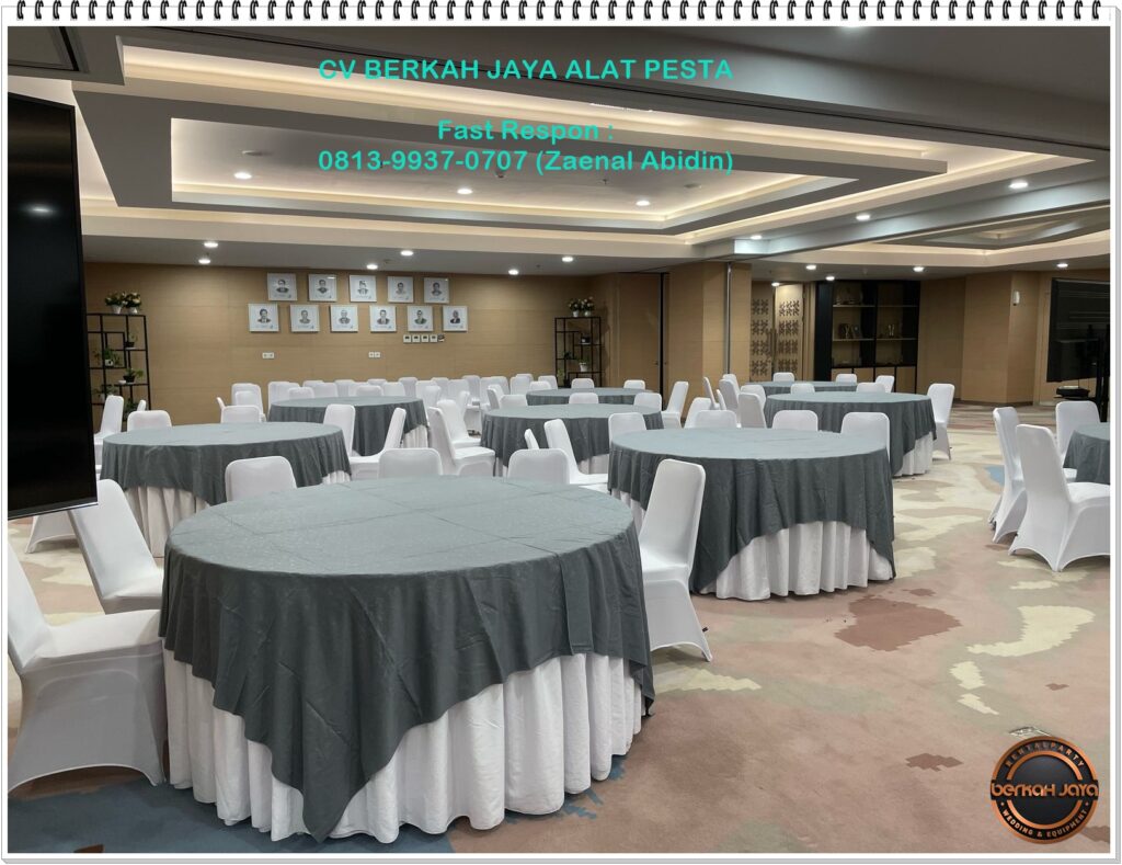 Rental Meja Bundar Atau Bulat Aneka Ukuran Diameter Area Depok